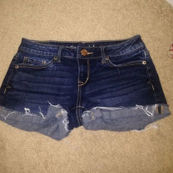 Dark Wash Shorts