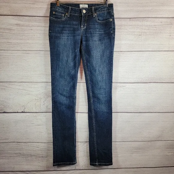 𝅺Aeropostale Bayla Skinny Jeans Blue Size 1/2 Regular Women's