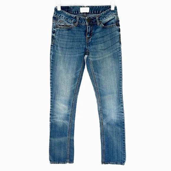 Aeropostale Ashley Ultra Skinny Blue Jeans Size 00 Short