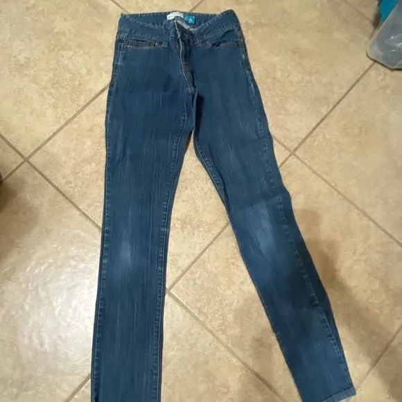 Aeropostale Ashley ultra skinny blue jeans