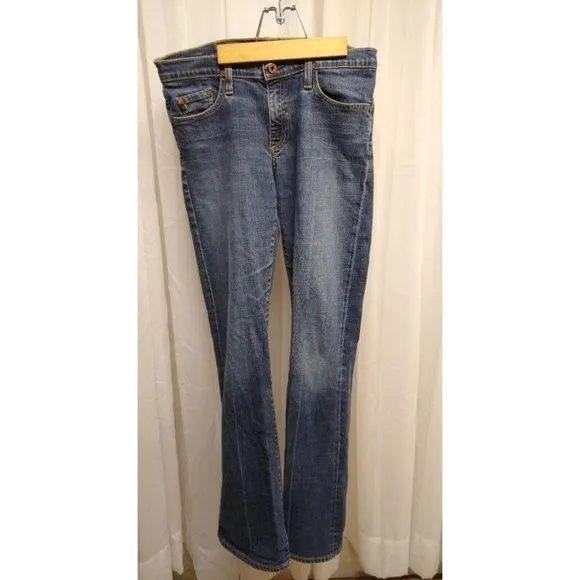 AG Adriano Goldschmied Denim Jeans The Angel Bootcut Womens Sz 30 Regular Length
