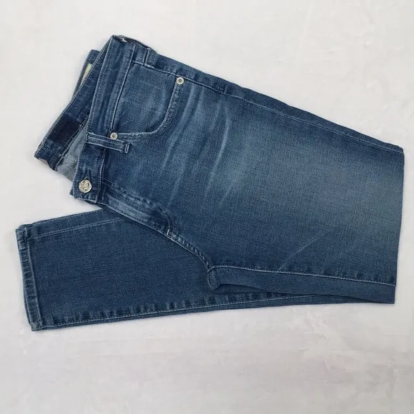Adriano Goldschmied Mid-Rise The Legging Super Skinny Ankle Jean Size 30R EUC