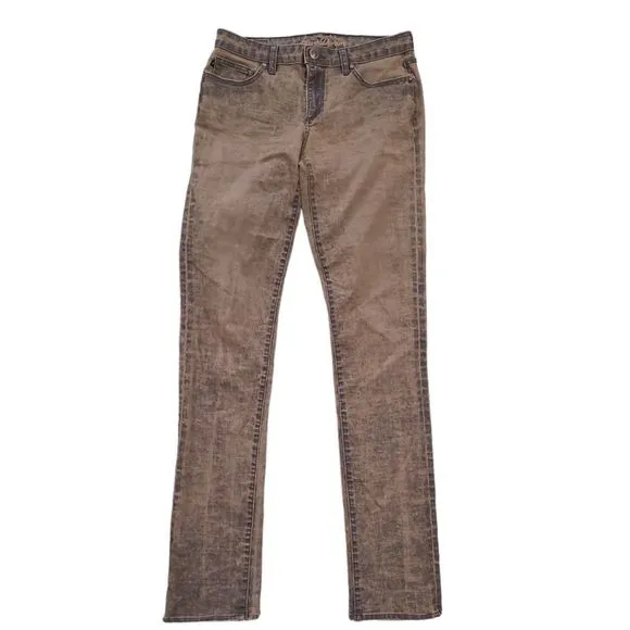 Agave jeans Dinimsmith curvy straight size 27 color Durango Flex Saddle