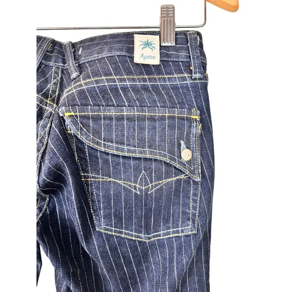 Agave Nectar Jeans Pin Stripe Vintage Women’s Slim a fit Bootcut SZ: 26