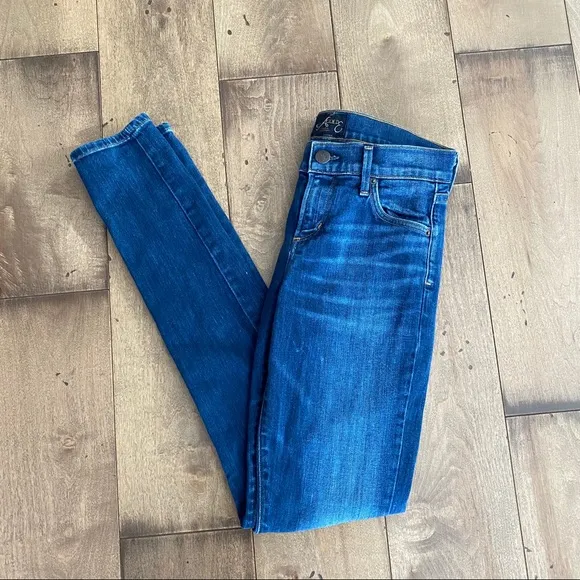 Agolde Colette Skinny Jeans Denim Laguna Wash 25 0