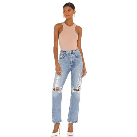 AGOLDE 90's Mid Rise Loose Jeans Major