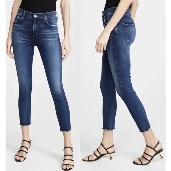 Agolde Sophie Crop  Jeans