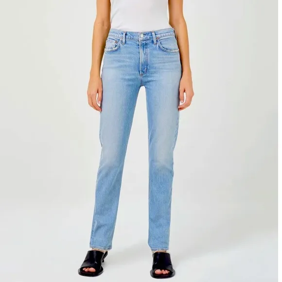 COPY - Agolde Lyle: Low Rise slim rigid  Jeans size 26 color swtch
          
      NWT