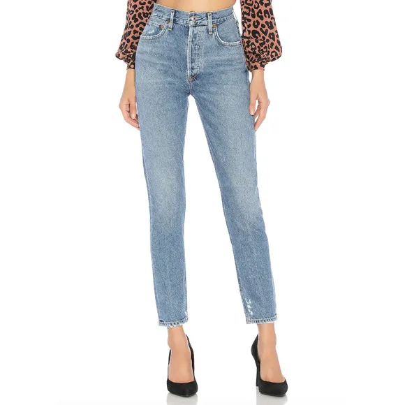 Agolde Jeans High Rise Jamie Passenger Feel Good Classic Size 27