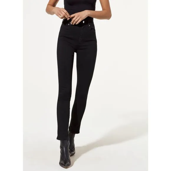 AGOLDE Roxanne Super High Rise Skinny Jeans