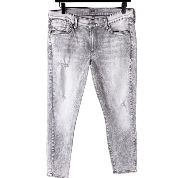AGOLDE Collette Gray Crop Jeans 31