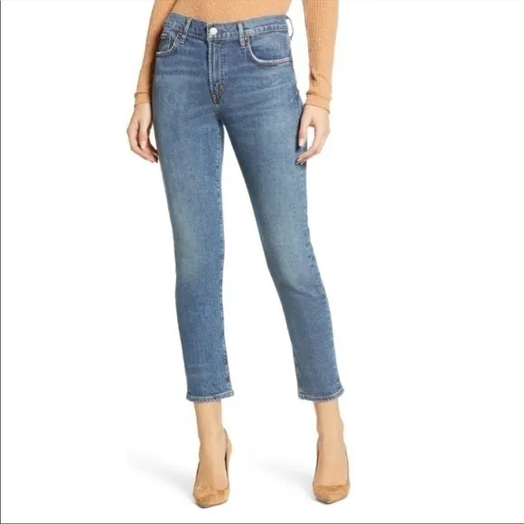 AGOLDE Toni Obscure Mid Rise Straight jeans
          
      NWT