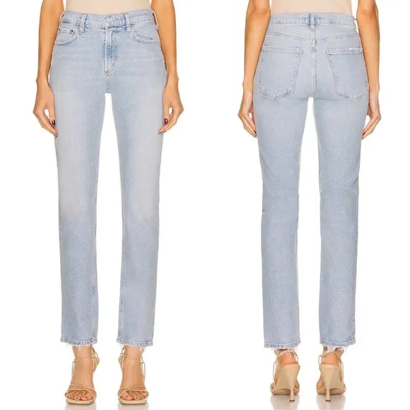 AGOLDE Lyle Low Rise Slim Straight Jeans Rift
          
      NWT