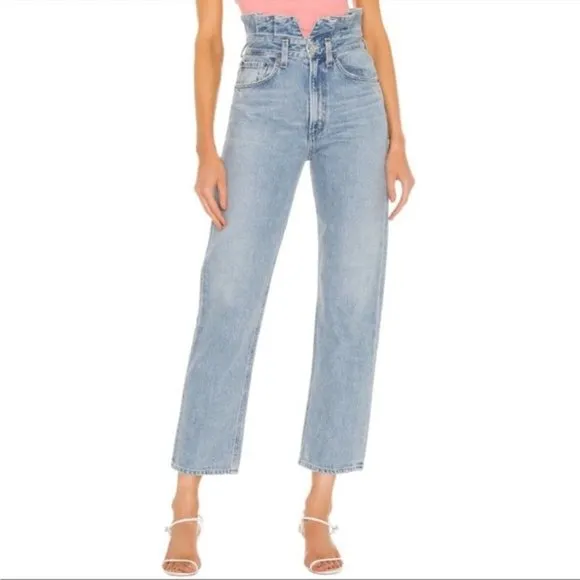 Agolde x Aritzia Lettuce Waistband Reworked High Rise Fitted 90s in Revival
          
      NWT