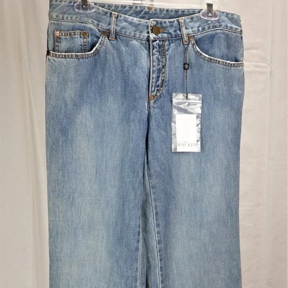 Alexander McQueen Jeans New/Tags Size 44 Euro