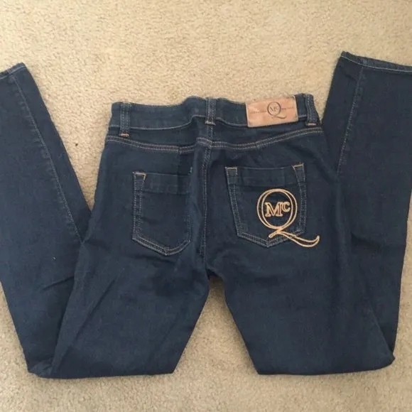 Alexander McQueen McQ Dark Blue Skinny leg Jeans