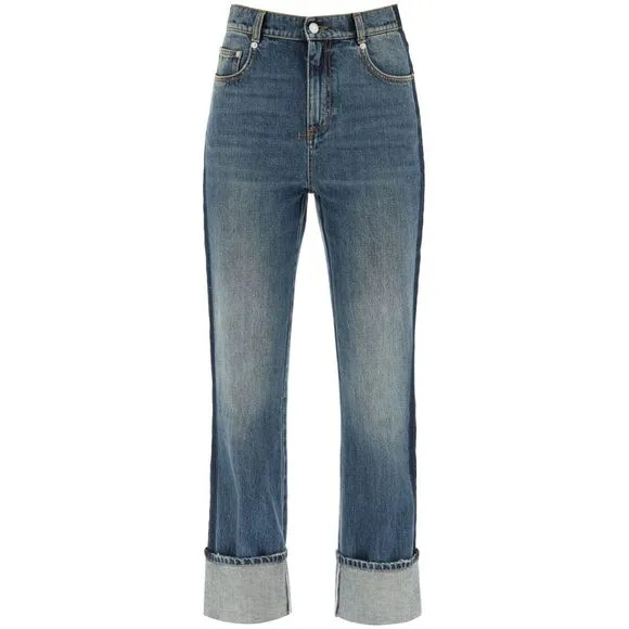 Alexander mcqueen baggy boyfriedn jeans
          
      NWT