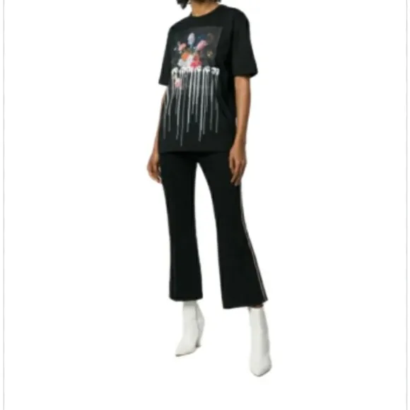 𝅺ALEXANDER MCQUEEN KICKBACK SIDE-STRIPE JEANS NEW