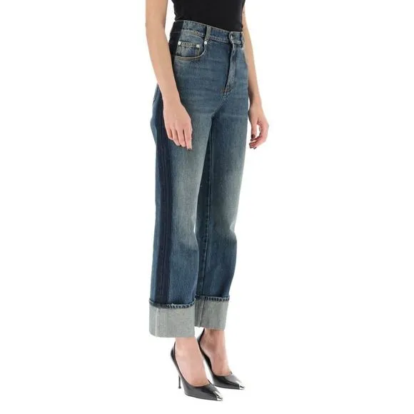Alexander McQueen Women's DISTRESSED WASH Jeans
          
      NWT