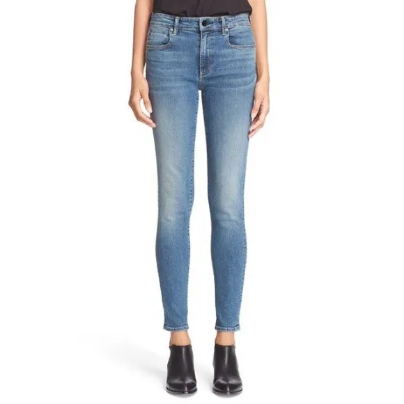 Alexander Wang Denim 24" WHIP Medium Indigo Jeans