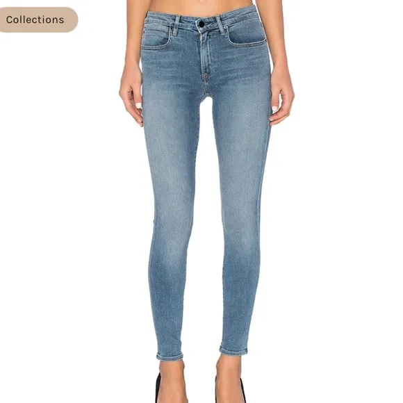 Alexander Wang Whip Skinny Jean in Light Indigo