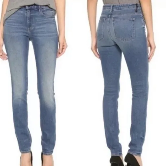 ALEXANDER WANG SKINNY JEANS LIGHT INDIGO FADE 001 25