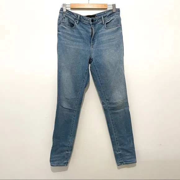 Alexander Wang denim mid rise full length sz 28