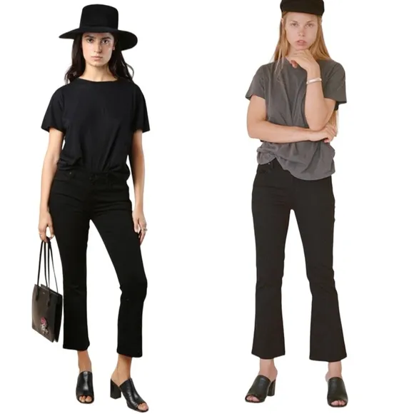 Alexander Wang Black Trap Flex Jeans Women’s Size 25