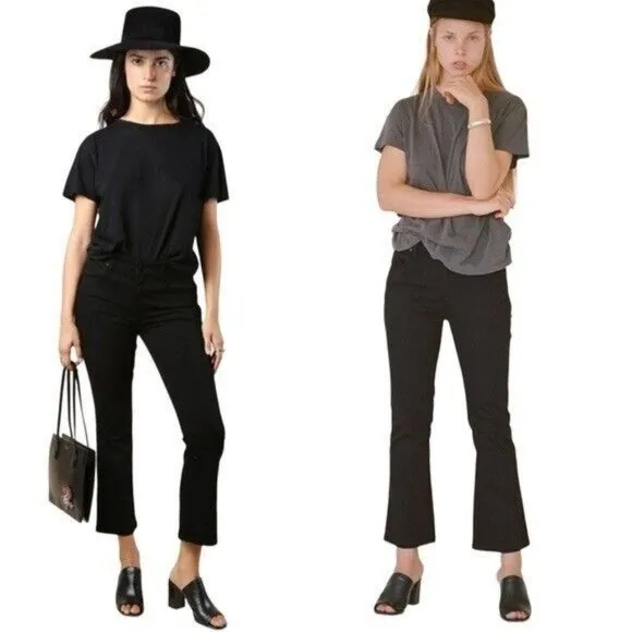 Alexander Wang Black Trap Flex Jeans Women’s Size 25