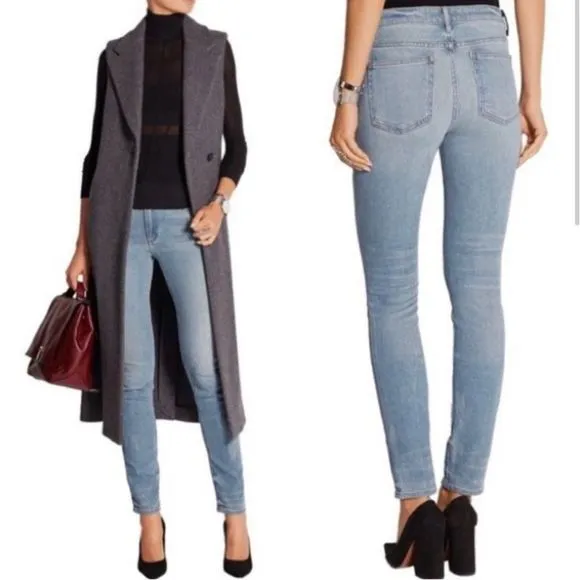 Denim x Alexander wang NWT 001 skinny leg high rise indigo fade wash 27
          
      NWT
