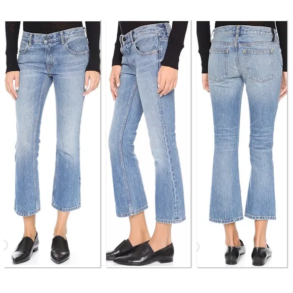 Denim X Alexander Wang Trap cropped blue jeans 29
          
      NWT