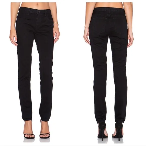 DENIM x ALEXANDER WANG 002 Relaxed Jean in Black, Size 27