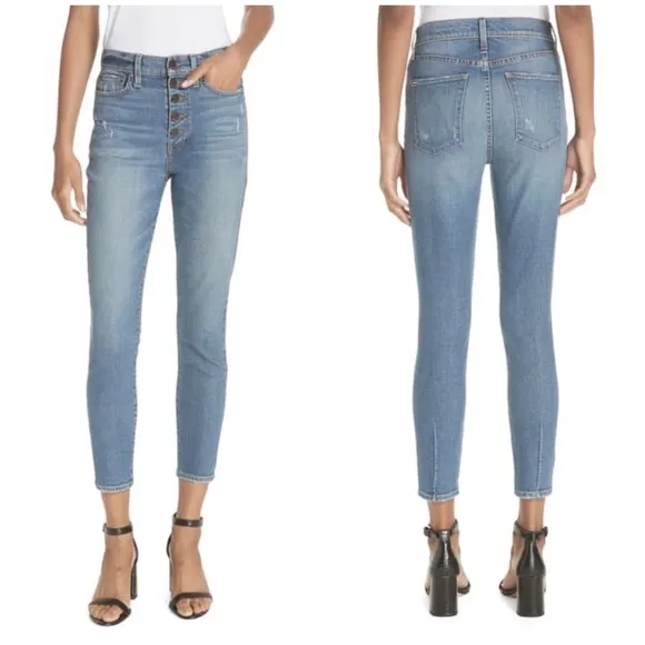 NWOT AO.LA | Good Exposed Fly Skinny Jeans
