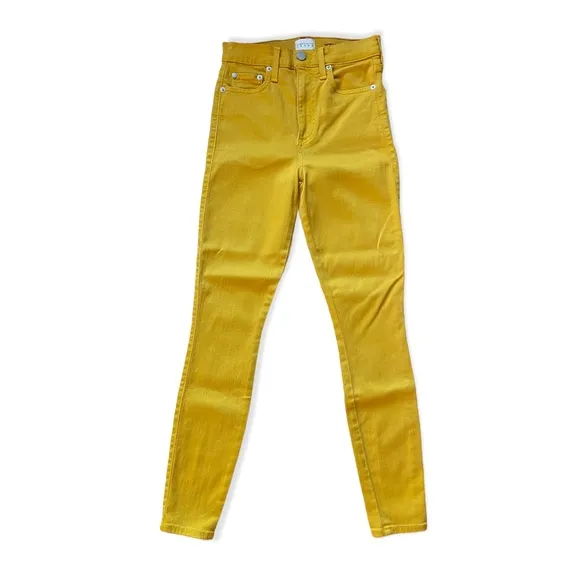 Alice + Olivia High-Rise Sun glow Jeans