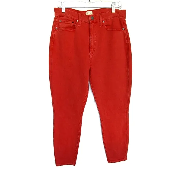 Alice + Olivia High Rise Skinny Ankle Jeans Poppy