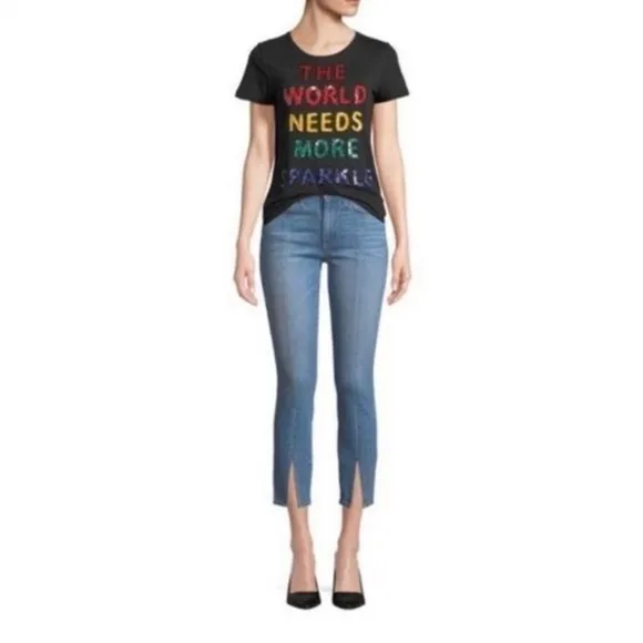 Alice + Olivia Good High Rise Skinny Jeans