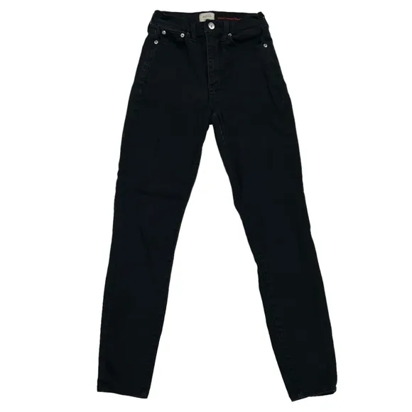 AO.LA By alice + olivia Women's Straight Leg Skinny Black Jeans Size 25