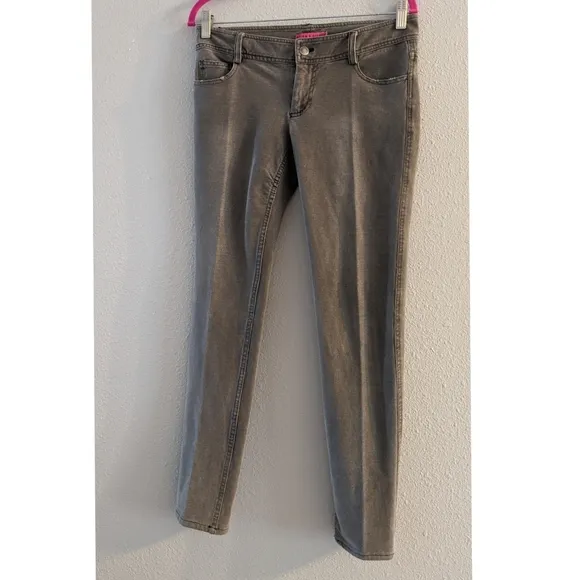 Alice + Olivia Gray skinny jeans