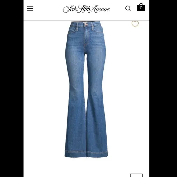 AO. La by Alice and Olivia jeans bell bottom 27