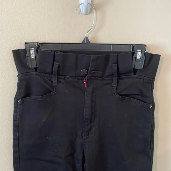 Alice + Olivia Good Paper Bag Waist Skinny Jeans