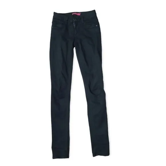 Alice & Olivia | Black Skinny Denim Jean's Sz 0