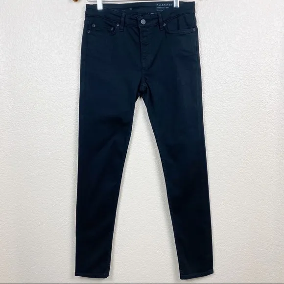 Allsaints • Mast Low Rise Skinny Jeans