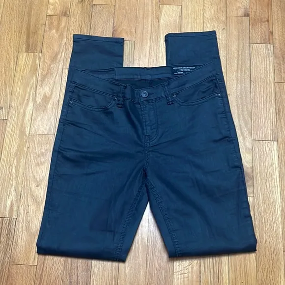 All Saints Black Skinny Jean 29"