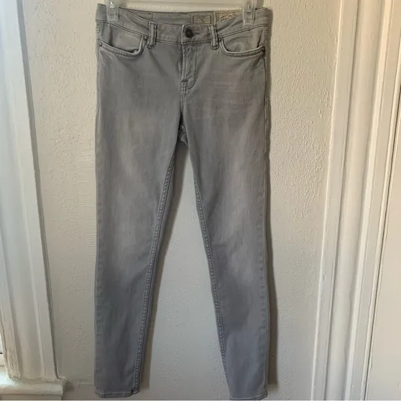 All Saints Ashby gray skinny jeans