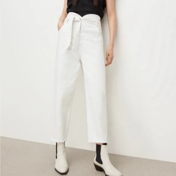 Allsaints Sammy Paperbag Waist High Rise Straight Leg Jeans
          
      NWT