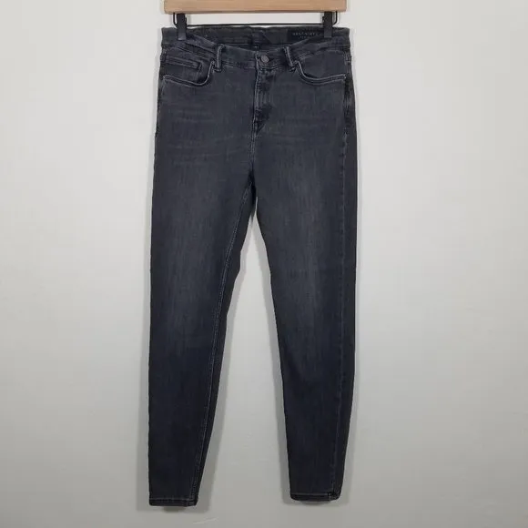 All Saints Grace Stretch Skinny Jeans Size 32