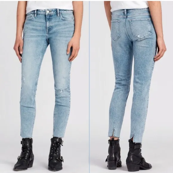 ALL SAINTS Lola Cropped Skinny Jeans sz 25