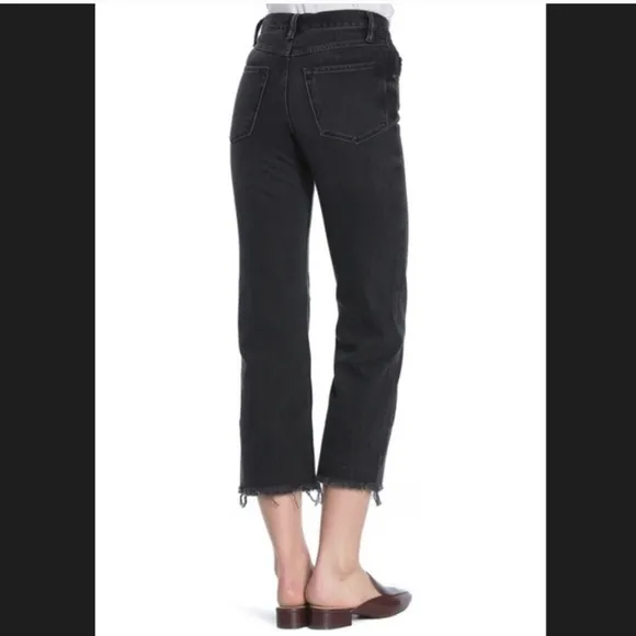 ALLSAINTS Mazzy Cropped Wide Leg Jeans