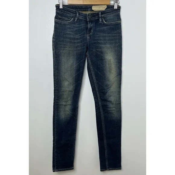 ALL SAINTS Low Rise Denim Skinny Jeans