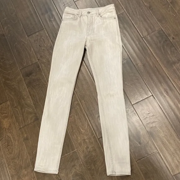 All Saints Stilt Vintage Gray Skinny Jeans sz 27